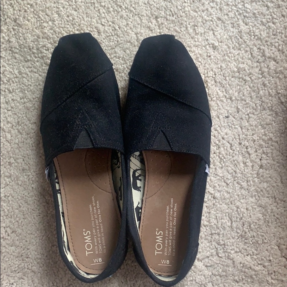 Tom’s Black Canvas Women’s Classics